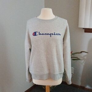 Champion Heather Gray Crewneck Sweatshirt